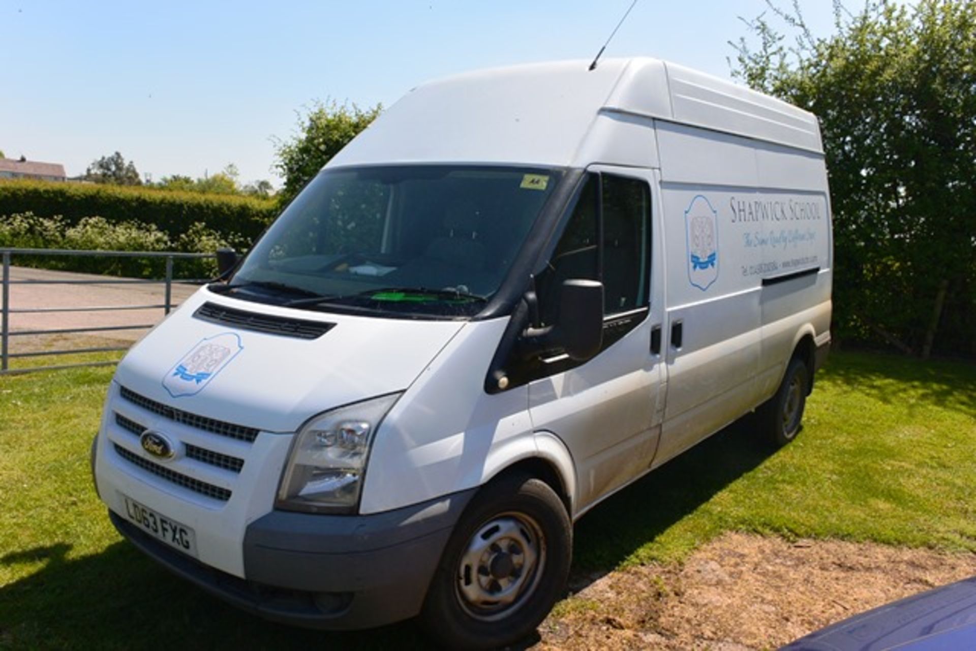 Ford Transit 100 T350 Rwd hi-roof panel van, 100bhp, 2.2D. Registration: LD63 FXG. Recorded mileage: - Image 3 of 12