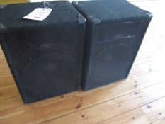 Pair of Community Professional CSX35-52 two way loud speakers. Located at main schoolPlease note: