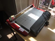 GBC Fusion laminator and paper guillotine. Located at main school