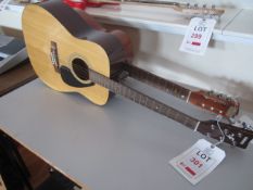 Yamaha F-310 acoustic guitar. Located at main schoolPlease note: This lot, for VAT purposes, is sold