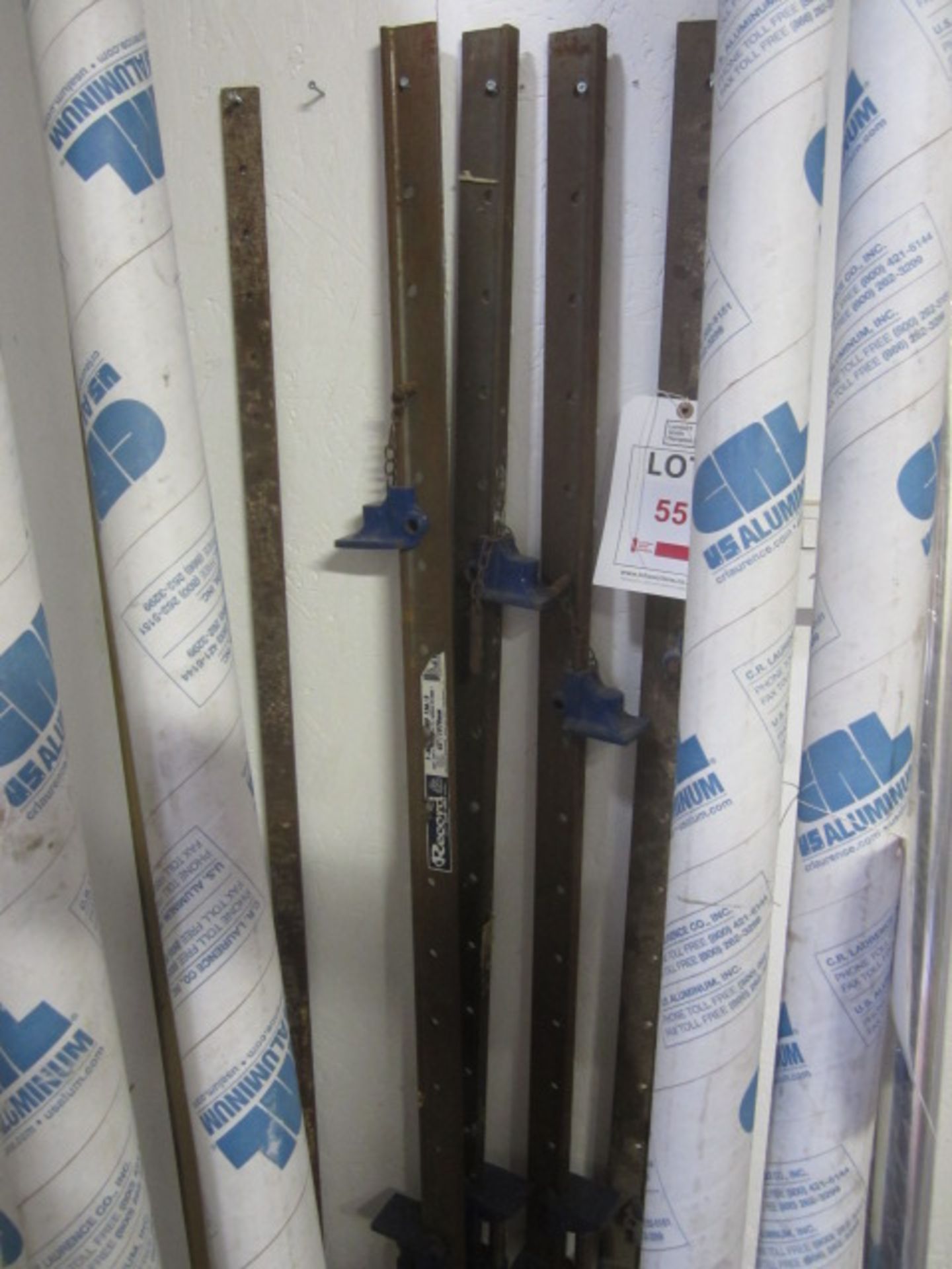 5 x Record sash clamps, 42". Located at main schoolPlease note: This lot, for VAT purposes, is