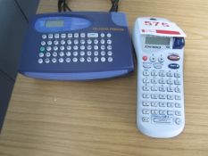Dymo and Casio hand held label printers. Located at 6th form premisesPlease note: This lot, for