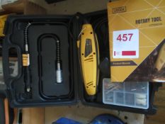 Utool multitool, attachments and case. Located at Church FarmPlease note: This lot, for VAT