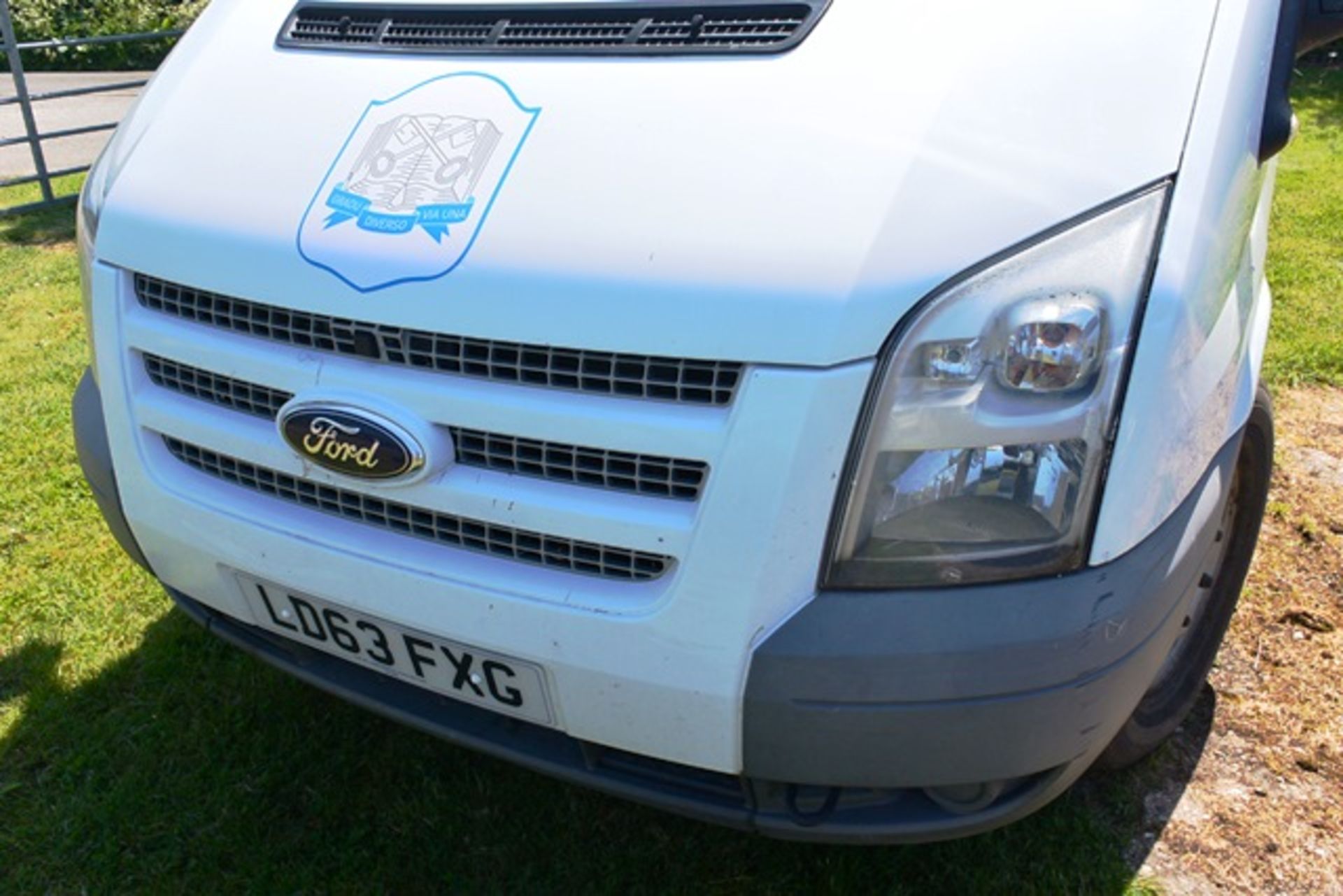 Ford Transit 100 T350 Rwd hi-roof panel van, 100bhp, 2.2D. Registration: LD63 FXG. Recorded mileage: - Image 10 of 12