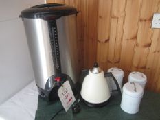 Caterlite hot water urn, kettle. Located at main schoolPlease note: This lot, for VAT purposes, is