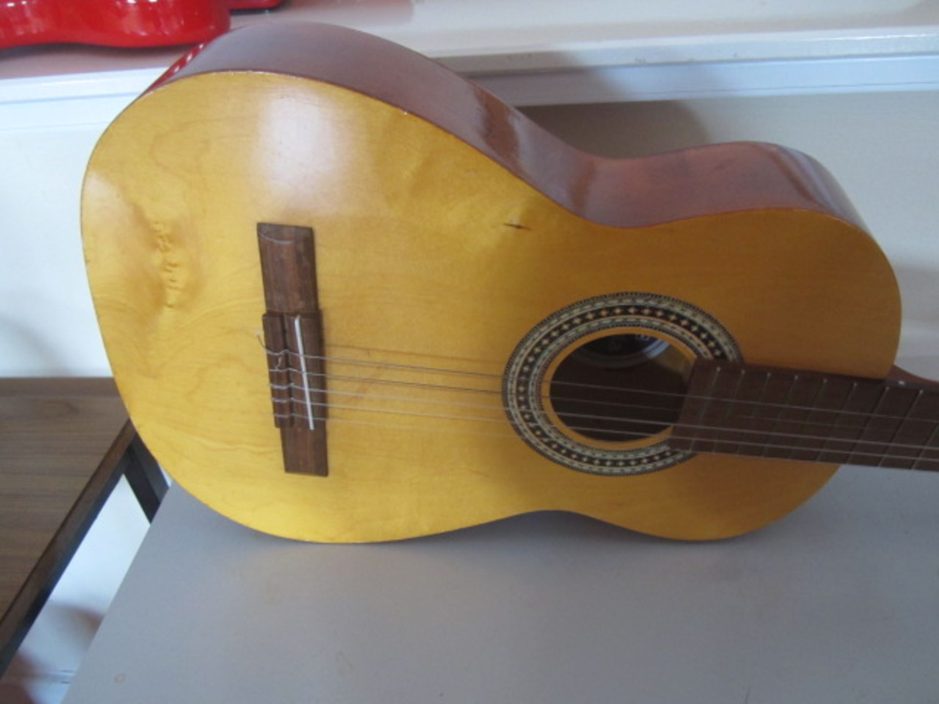 Constanta Class no. 3058 acoustic guitar. Located at main schoolPlease note: This lot, for VAT - Image 2 of 4
