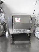 Dualit Stainless Steel continuous feed toaster. Located at main schoolPlease note: This lot, for VAT