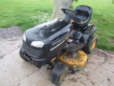 McCulloch 300EX Limited edition EU turbo ride on petrol mower (2007). Located at main schoolPlease