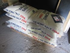 8 x bags of Di-King salt, 25kg. Located at main schoolPlease note: This lot, for VAT purposes, is