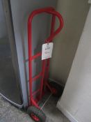 Sack truck. Located at main school. Please note: This lot, for VAT purposes, is sold under the