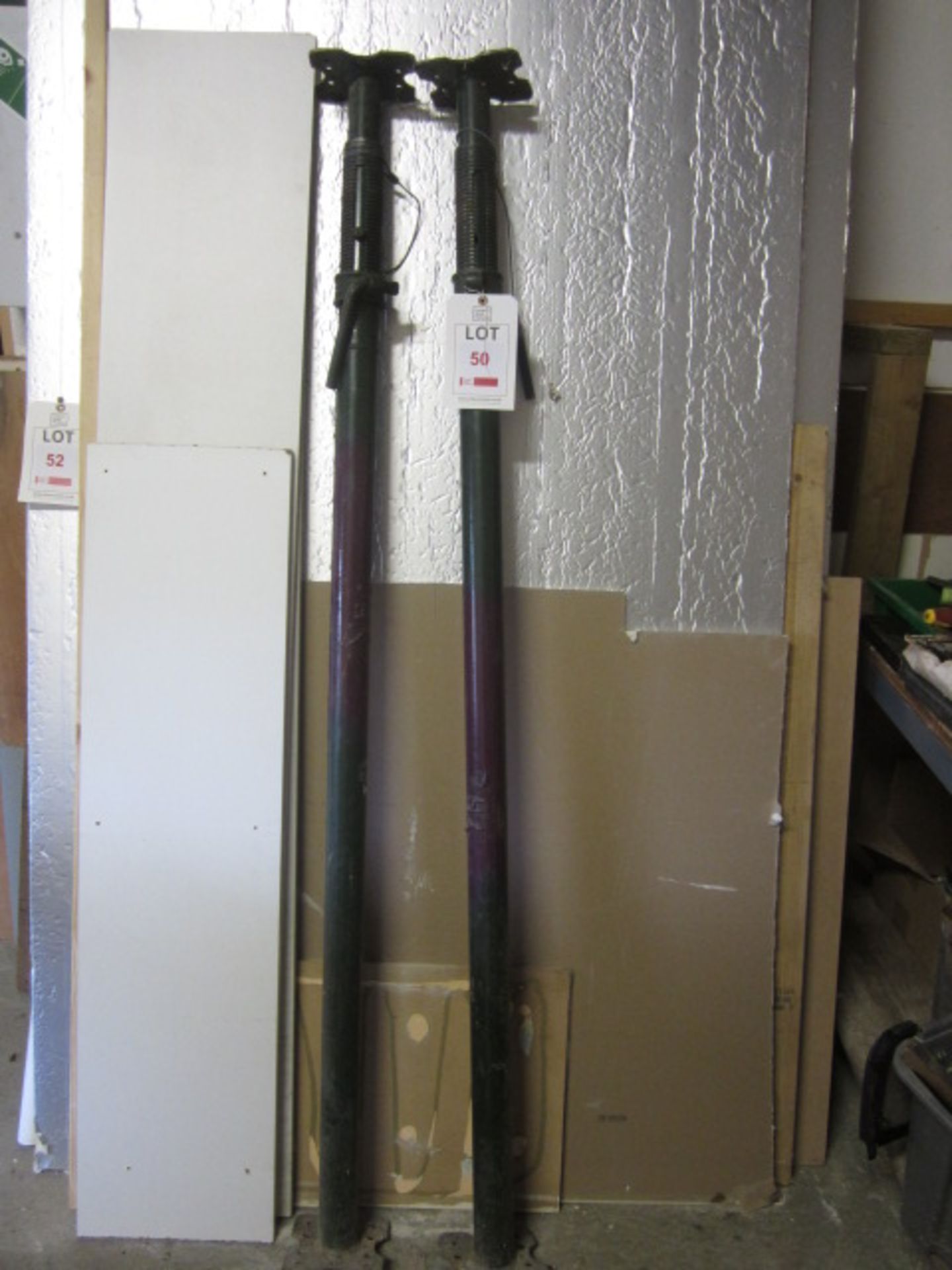 2 x acro props. Located at main schoolPlease note: This lot, for VAT purposes, is sold under the