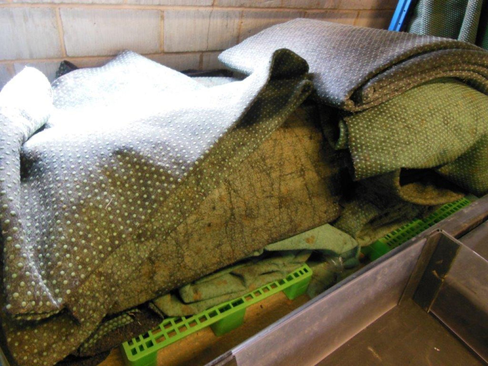 Large quantity of marquee carpet (all used, condition unknown) - Image 2 of 4