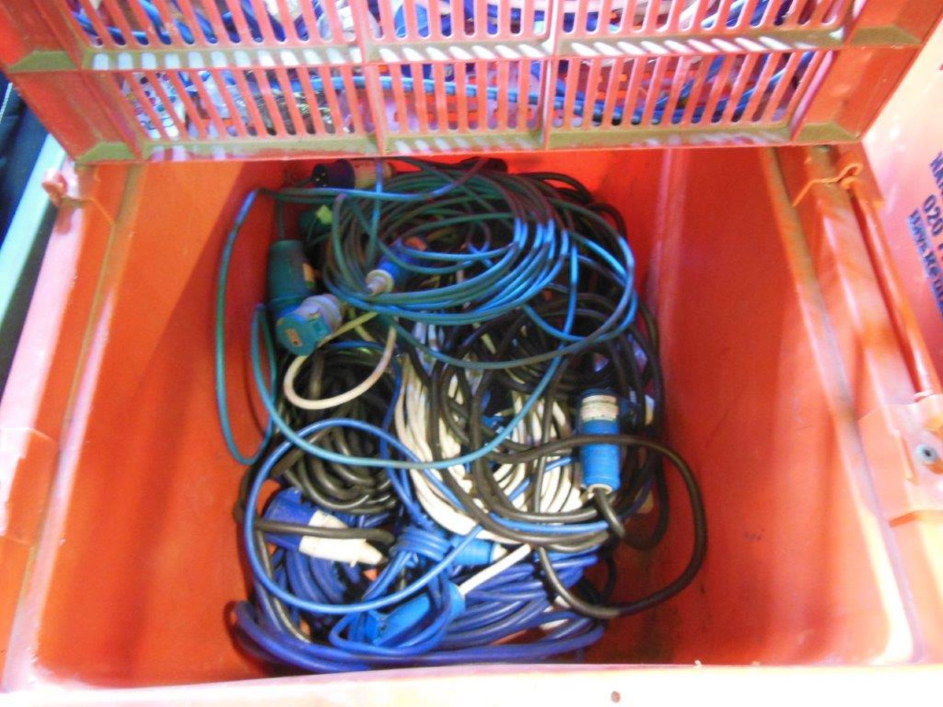 Large quantity of electrical cables and connectors - Image 2 of 5