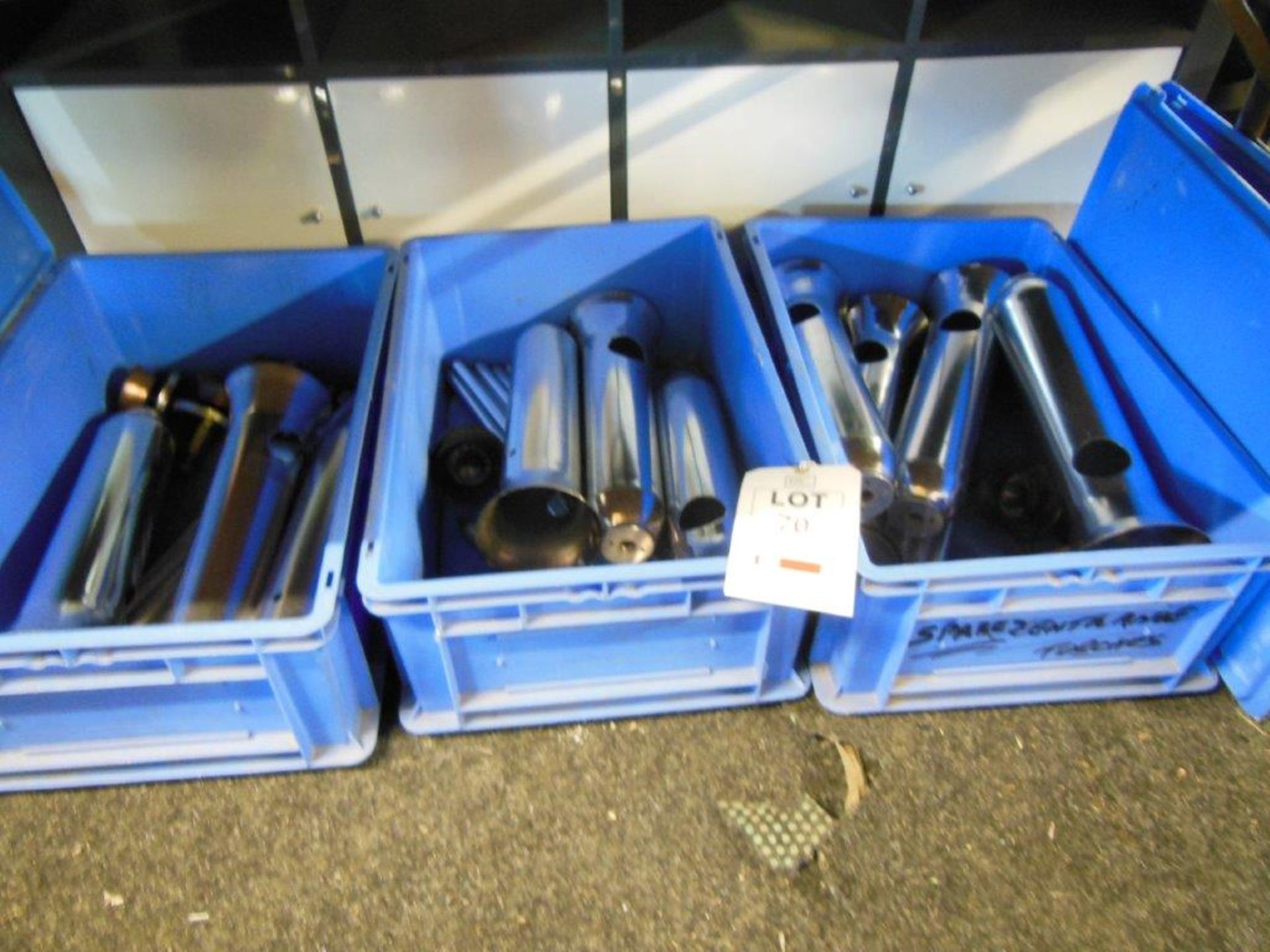 6 Gas entrance torches with a quantity of spares