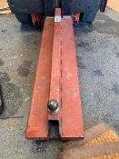 Towbar forklift attachment * Collection last day of sale Tuesday 30th June 2020