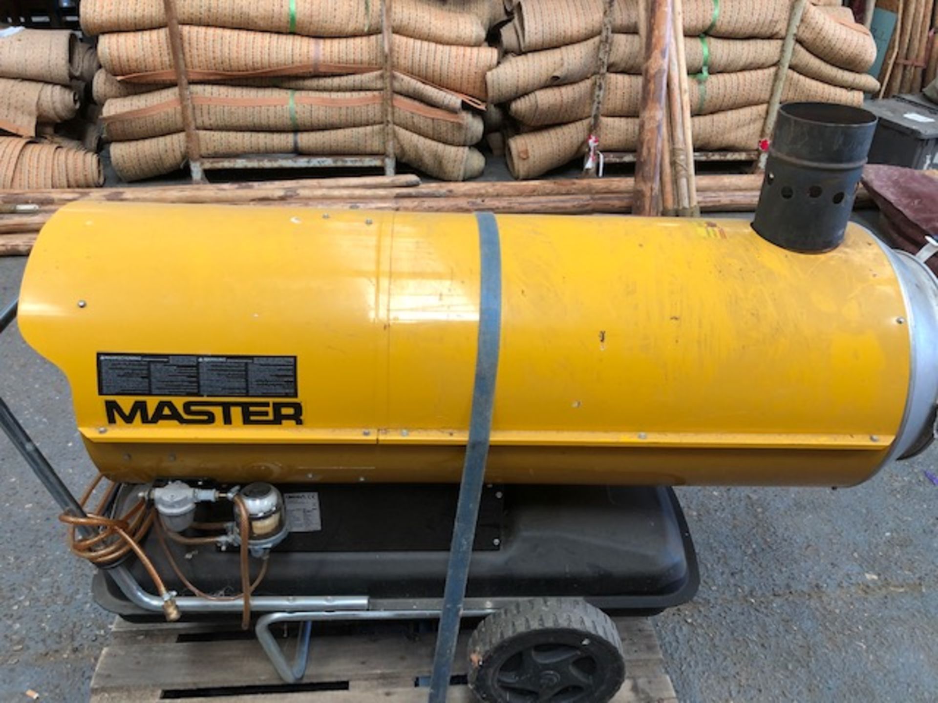 Master BV290E Indirect Diesel Oil Fired Heater 276,000Btu 81Kw s/n 26201832 - Image 3 of 4