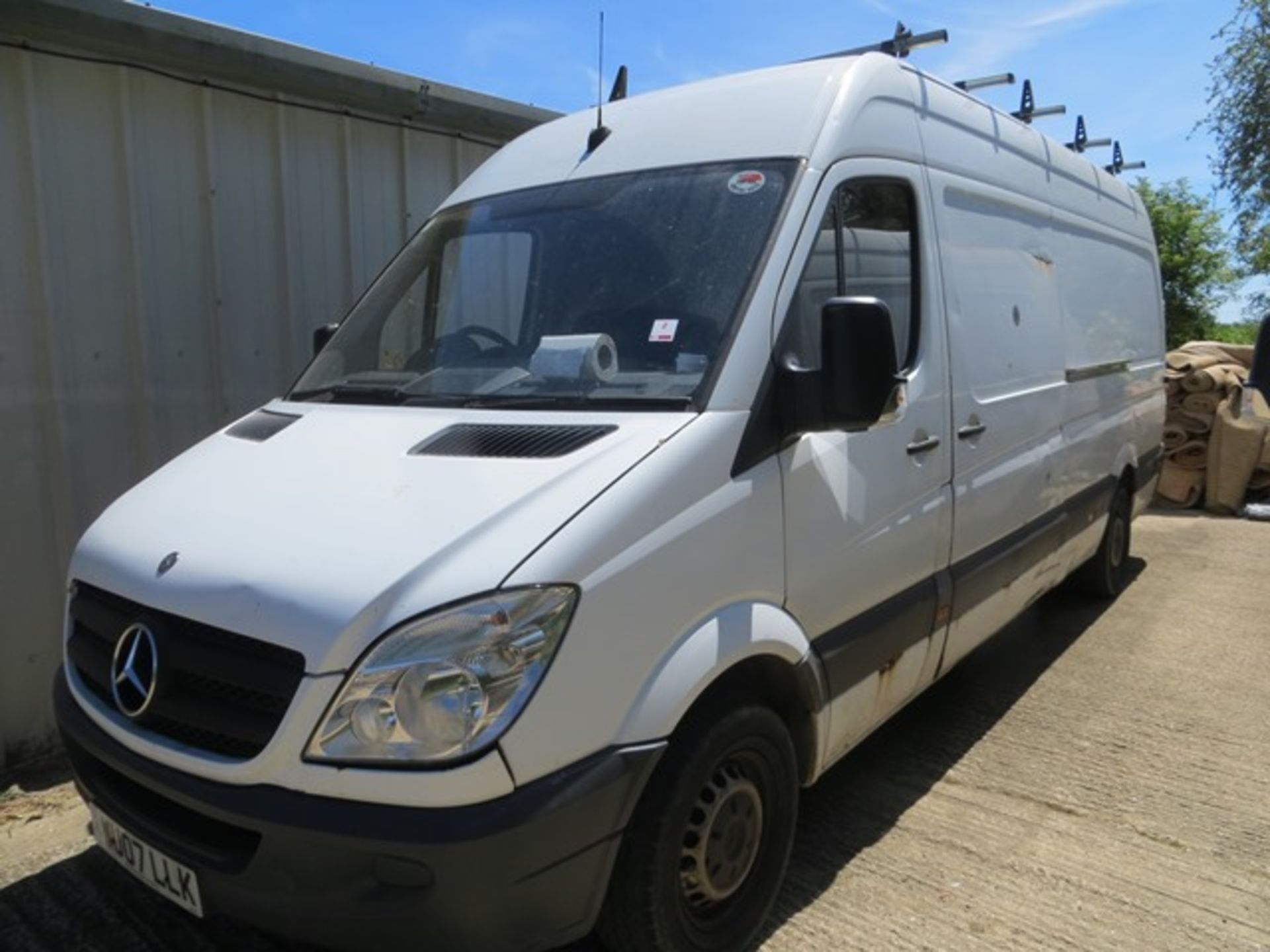 Mercedes Sprinter 311 CDi LWB diesel manual panel van 2148cc Registration No. WU07 LLK 158,174