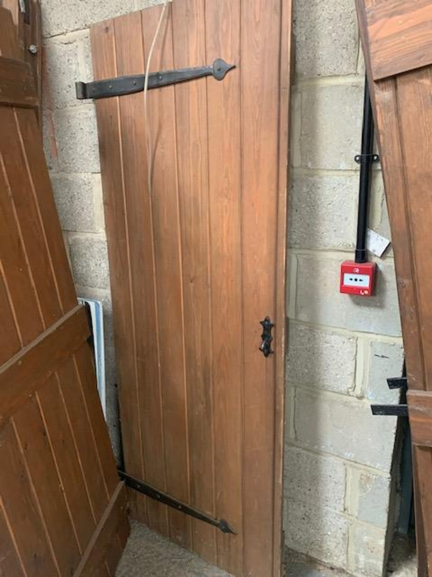 Set of Barn Style Doors for Tentipi Stratus 72 Tipi with Infill Canvas Kit (please note no bracing - Image 2 of 4