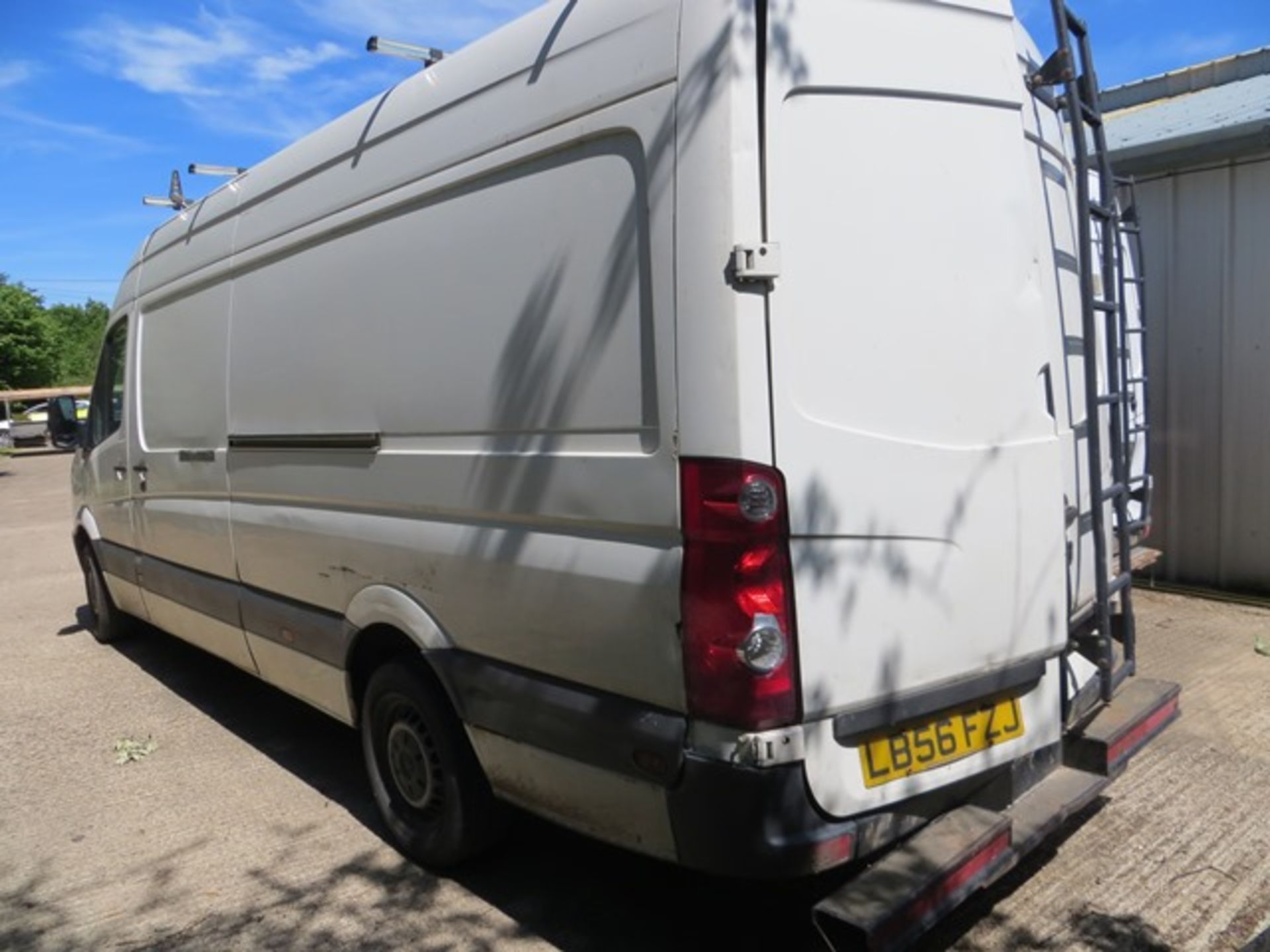 VW Crafter CR35 Tdi LWB 109 diesel panel van Registration No. LB56 FZJ 166,465 Recorded miles Date - Image 5 of 8