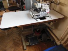 Brother MA4-B551 overlock industrial sewing machine, single phase. NB: this item has no CE marking.