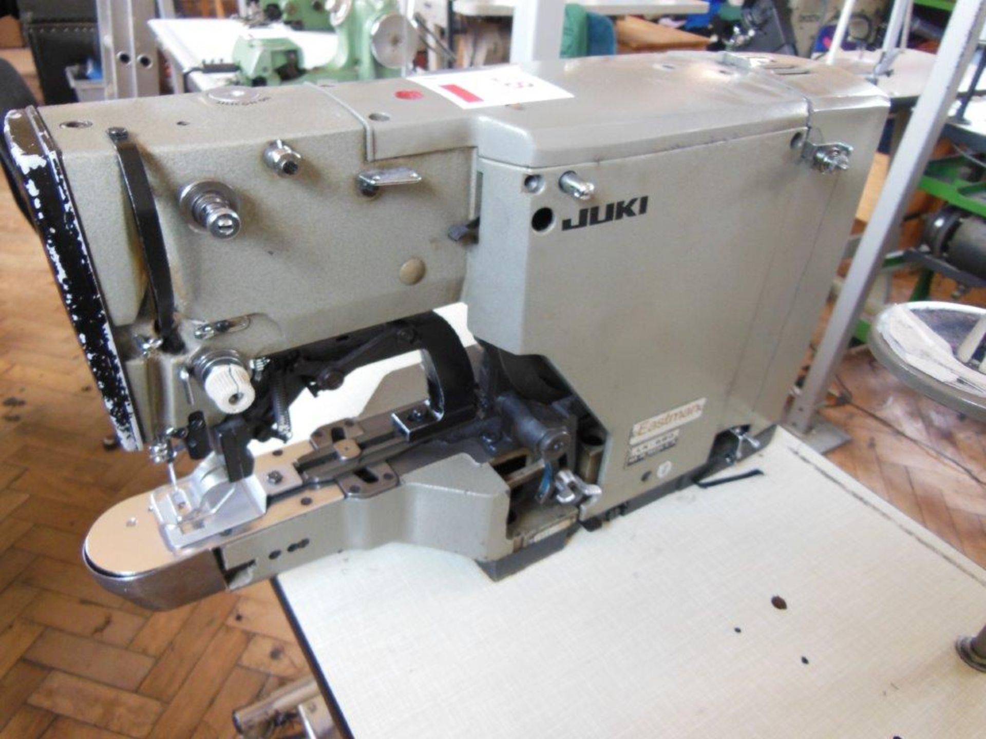 Juki LK-980 bartack industrial sewing machine, single phase. NB: this item has no CE marking. The - Image 3 of 5