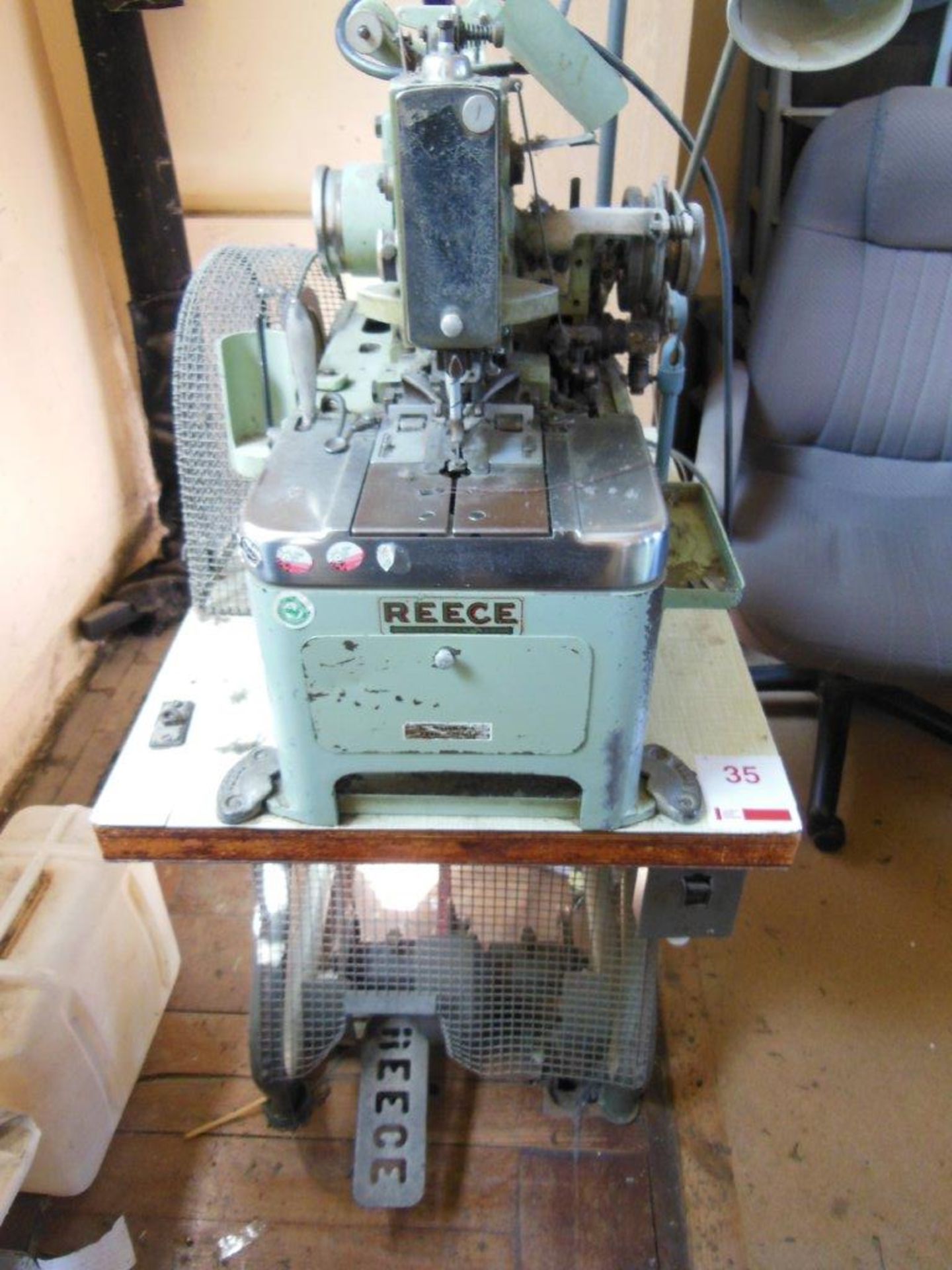 Reece 101 button holer, three phase. NB: this item has no CE marking. The Purchaser is required to