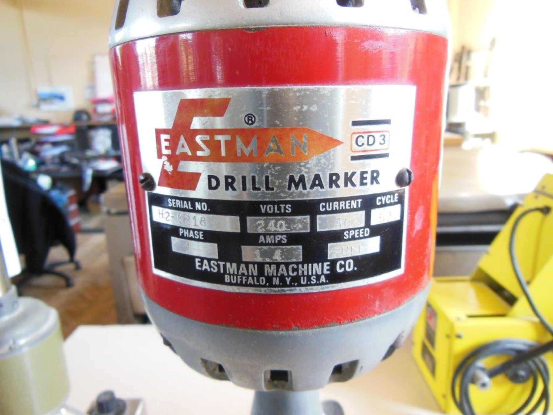 Eastman CD3 cloth drill, s/n H2-K218, single phase. NB: this item has no CE marking. The Purchaser - Image 2 of 2