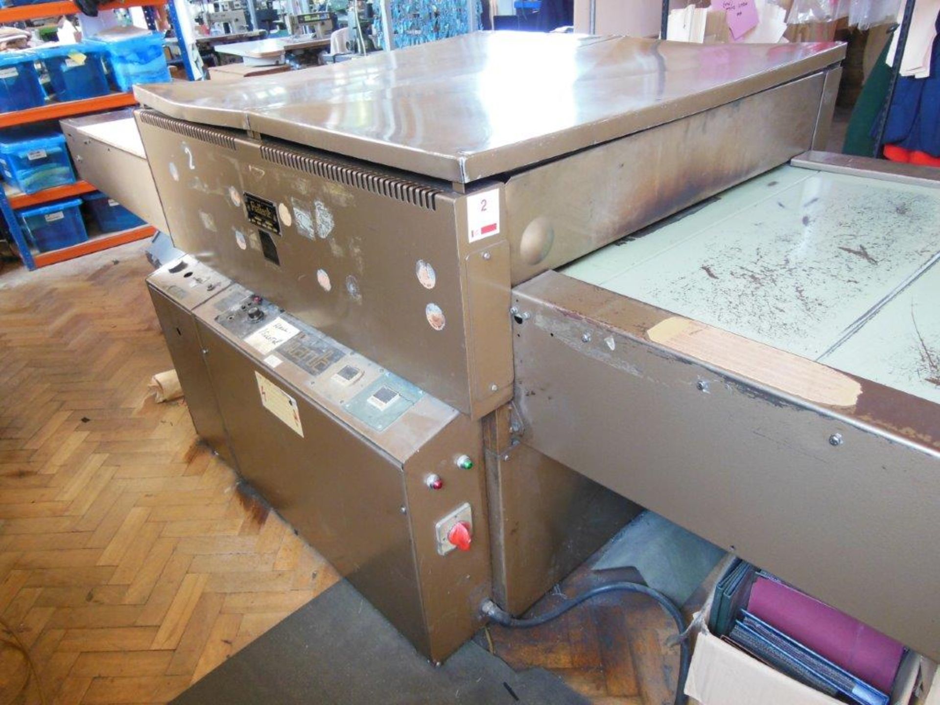 Reliant M715 fusing press, s/n 3212, three phase. NB: this item has no CE marking. The Purchaser is