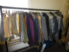 Quantity of sample stock to include Jackets, Trousers, Suits, Coats, Breeches, Jodhpurs, Waistcoats