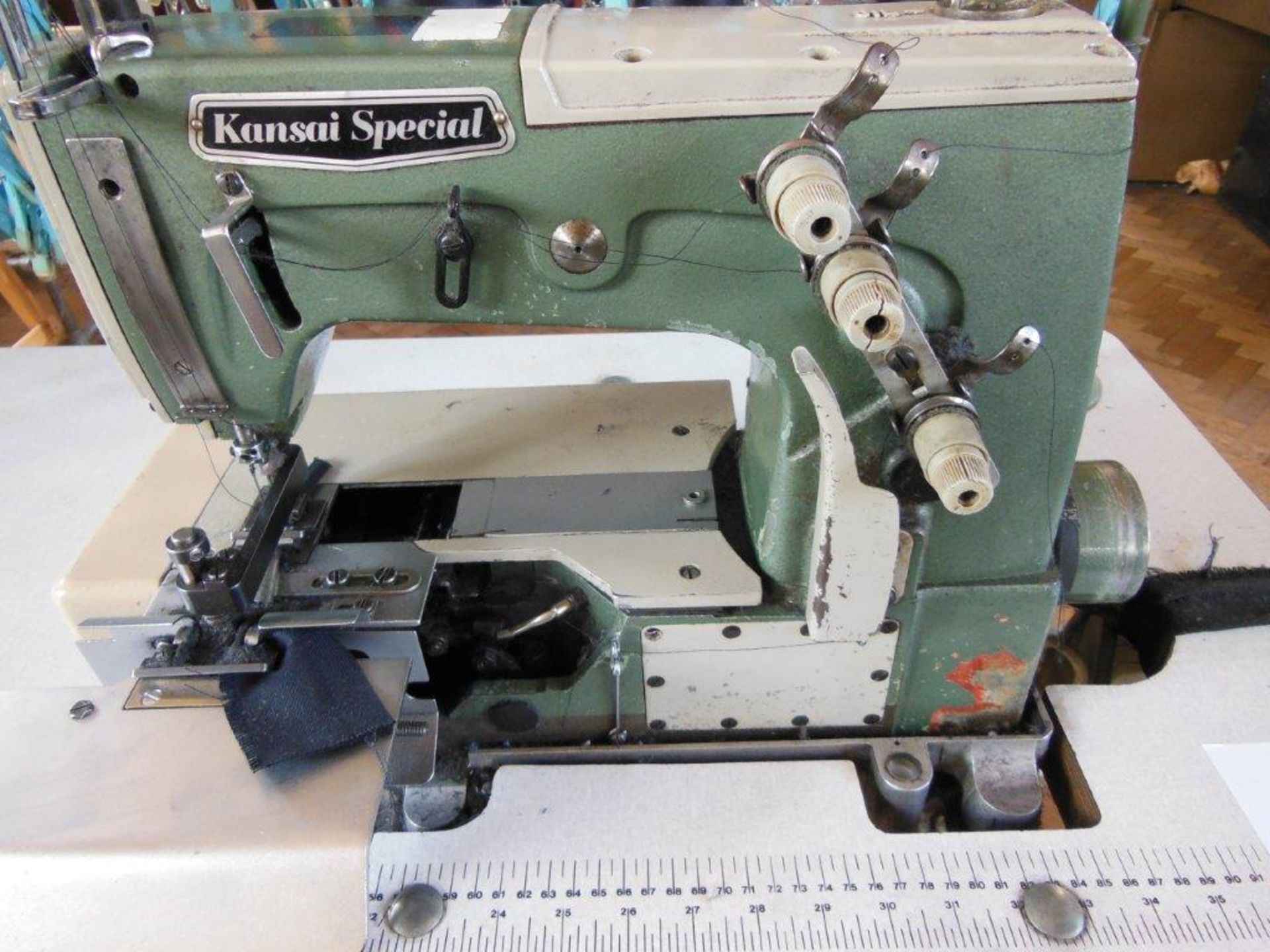 Kansai Special DVK-1702BWK belt loop making sewing machine, three phase. NB: this item has no CE - Image 2 of 3