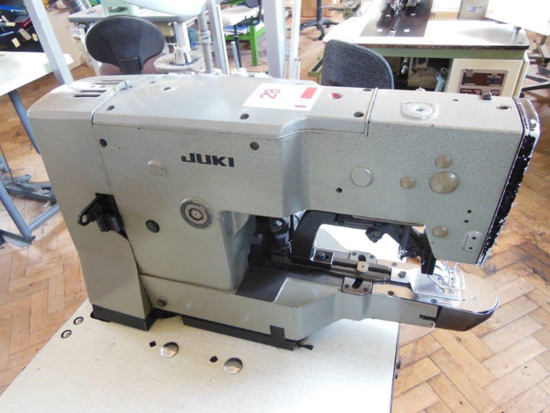 Juki LK-980 bartack industrial sewing machine, single phase. NB: this item has no CE marking. The - Image 2 of 5