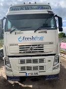 Volvo FH460 6x2 single berth 44,000Kg tractor unit Registration No. YT61 AHE 868,617 recorded kms