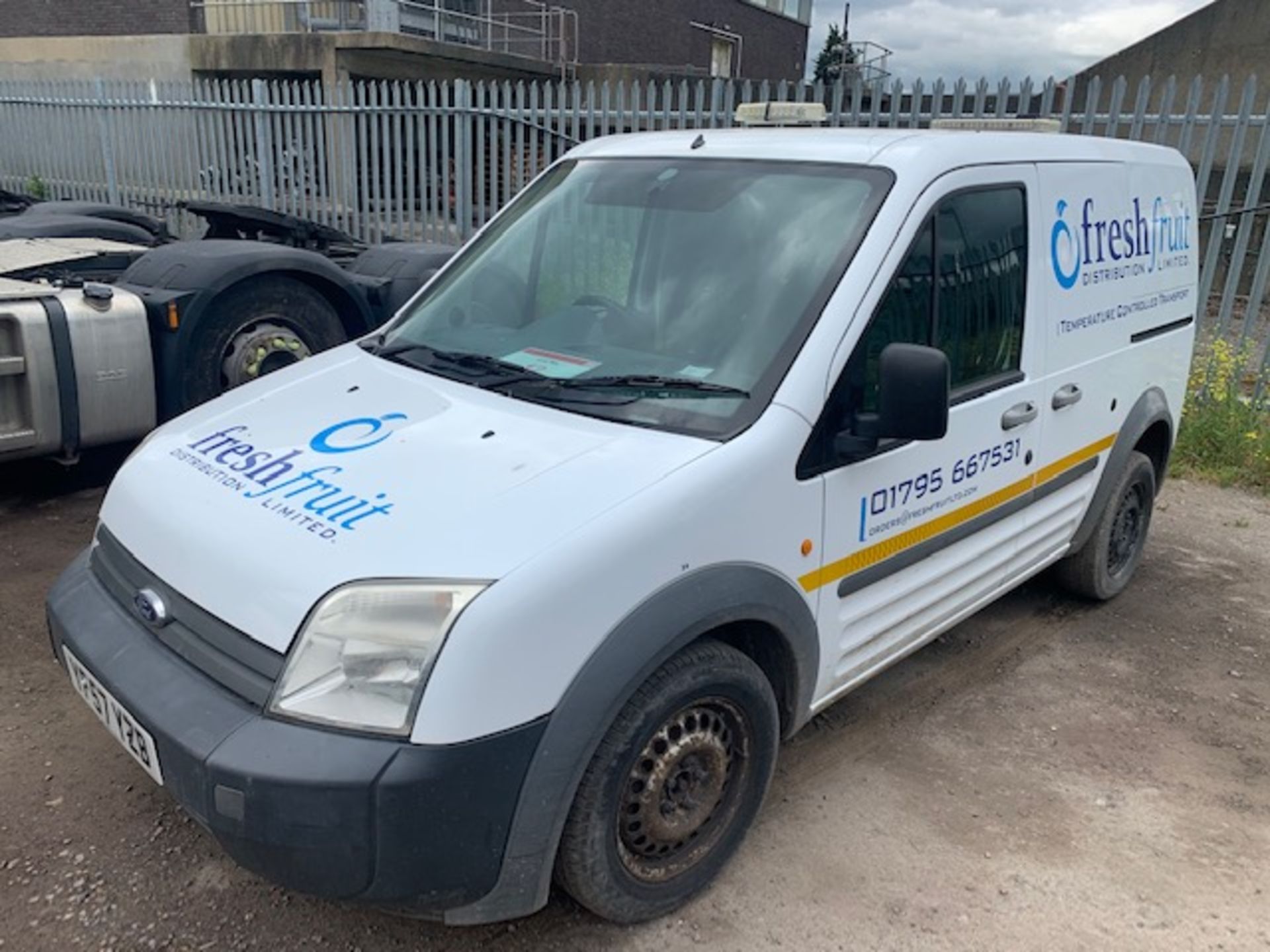 Ford Transit Connect diesel panel van Registration No. YF57 YZB 123,912 recorded miles DOR 04/02/ - Image 2 of 8