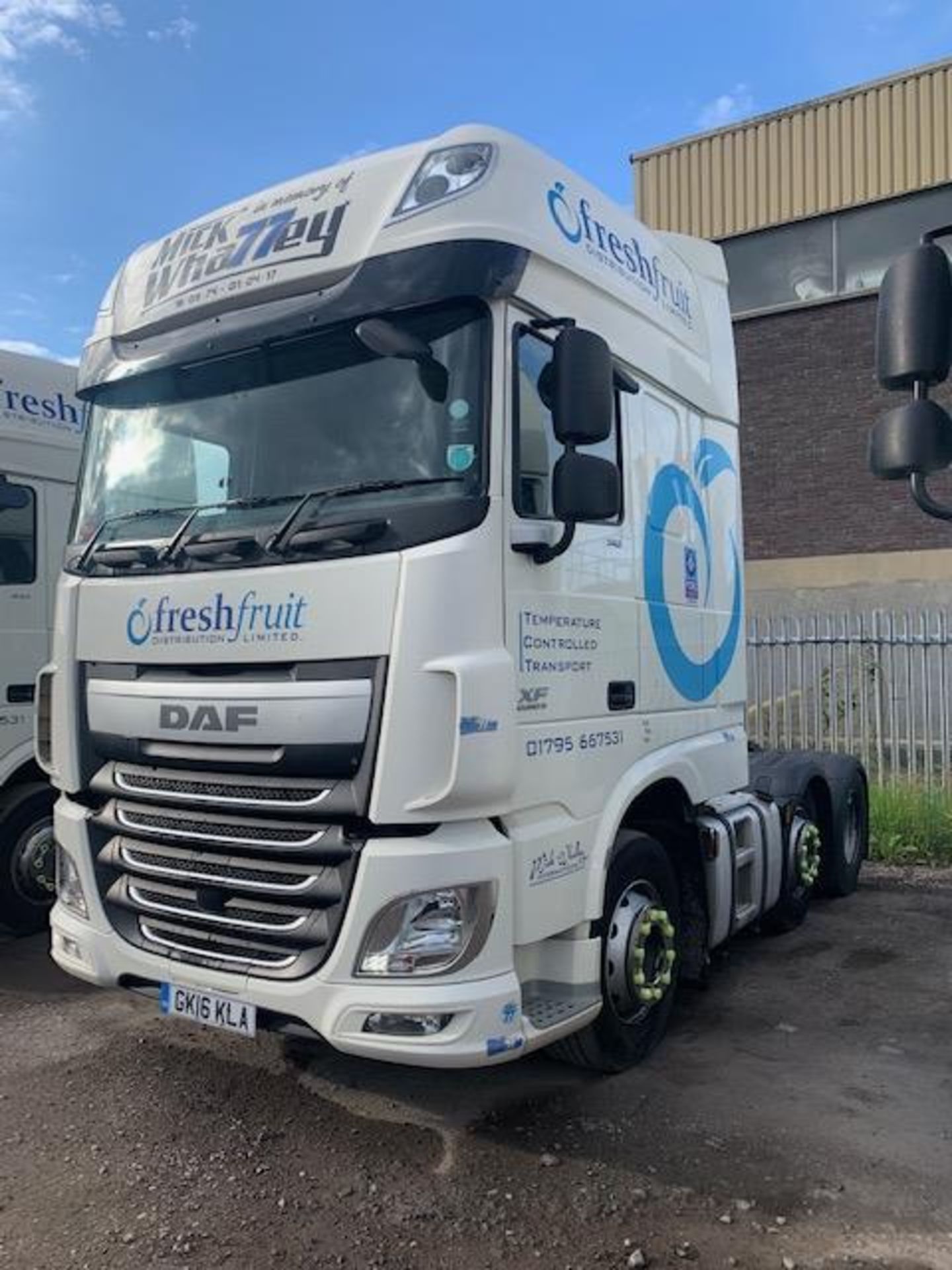 DAF XF510 Euro 6 6x2 44,000Kg Tractor Unit complete with twin berth Registration No. GK16 KLA... - Image 2 of 16