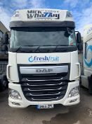 DAF XF510 Euro 6 6x2 44,000Kg Tractor Unit twin berth Registration No.GN66ZFL 467,976 recorded kms