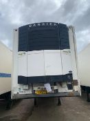 Schmitz Cargo Bull triple axle 14m vector 1850 logicold refrigerated trailer ID No. WSMS778000070730