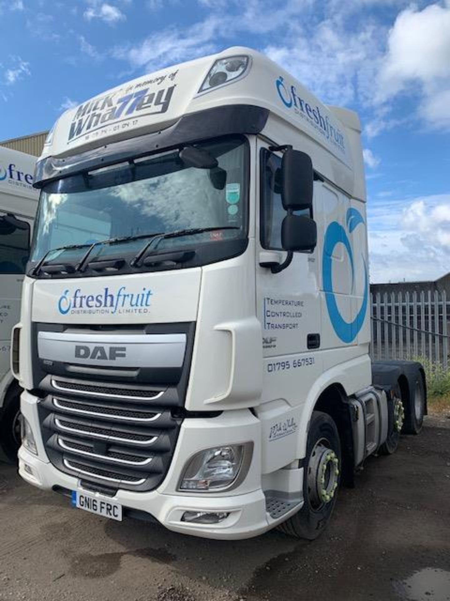 DAF XF510 Euro 6 6x2 44,000Kg Tractor Unit twin berth Registration No. GN16 FRC 503,652 recorded kms - Image 2 of 13