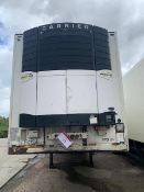 Schmitz Cargo Bull 14m triple axle Vector 1850 logicold refrigerated trailer Vehicle ID No.