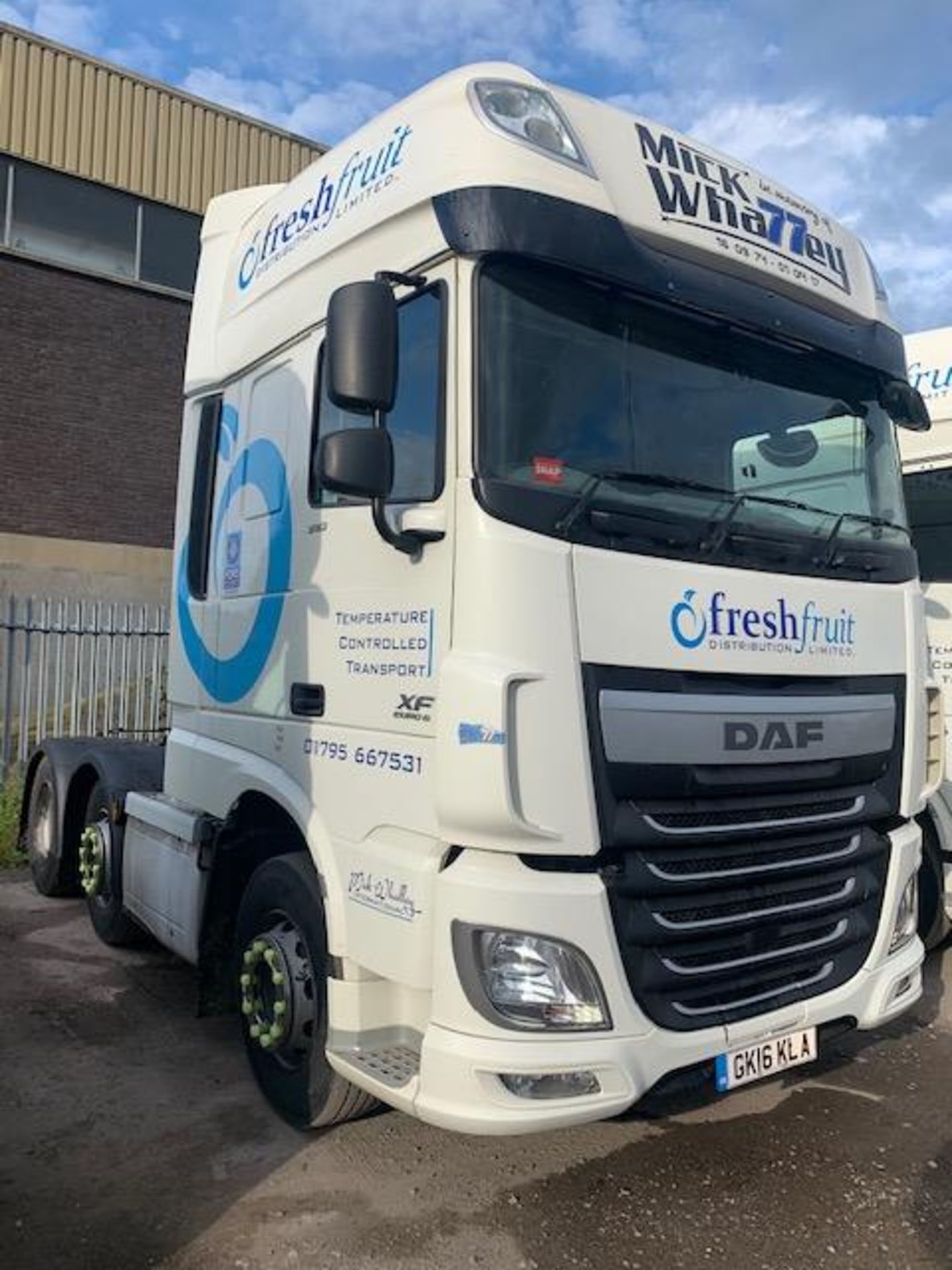 DAF XF510 Euro 6 6x2 44,000Kg Tractor Unit complete with twin berth Registration No. GK16 KLA... - Image 3 of 16