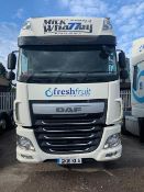 DAF XF510 Euro 6 6x2 44,000Kg Tractor Unit complete with twin berth Registration No. GK16 KLA...