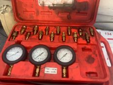 CSI master engine and transmission oil pressure test set