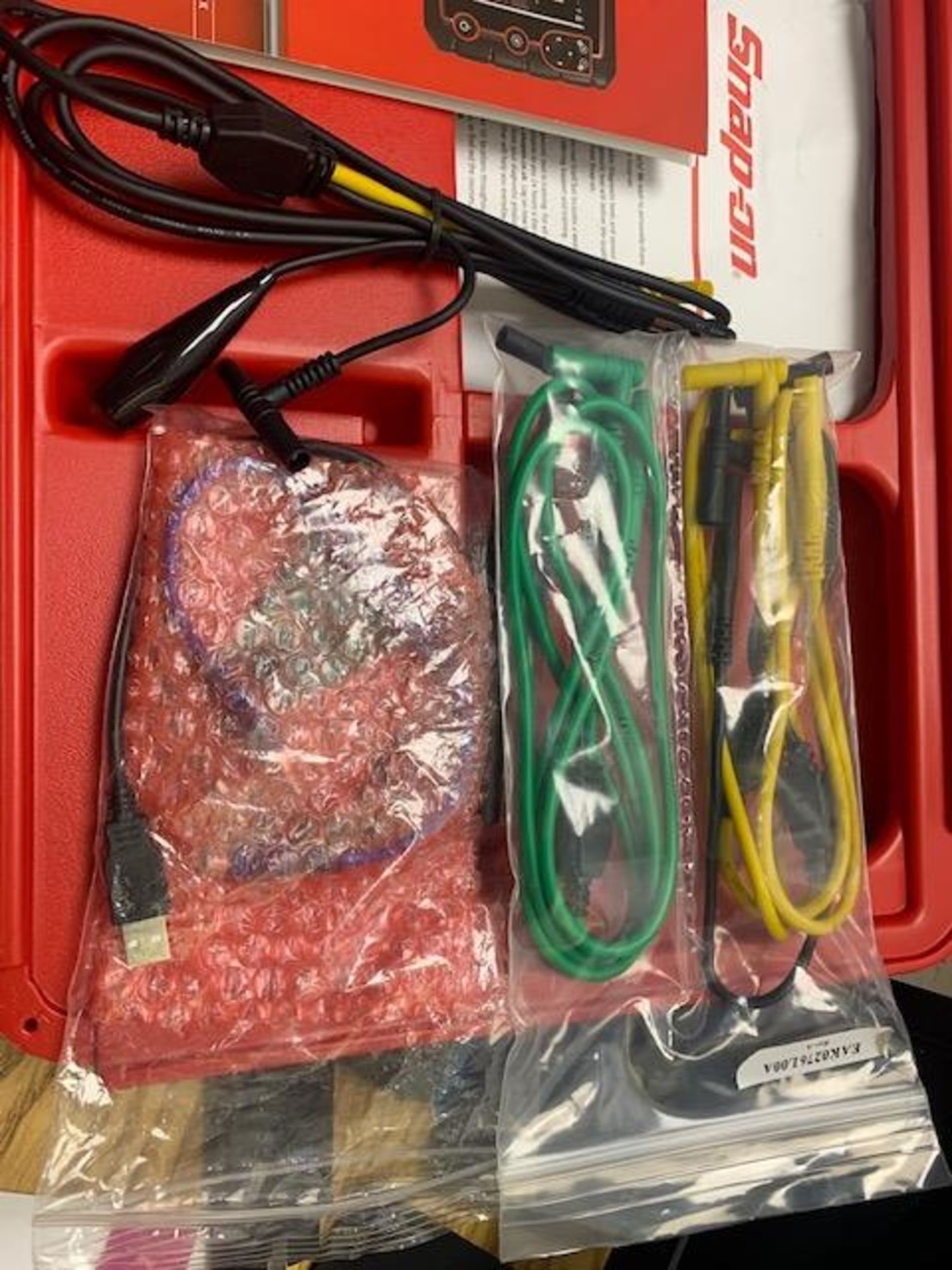 Snap on Modis Edge Diagnostics Kit model EEMS341 c/w carry case & leads - Image 5 of 7