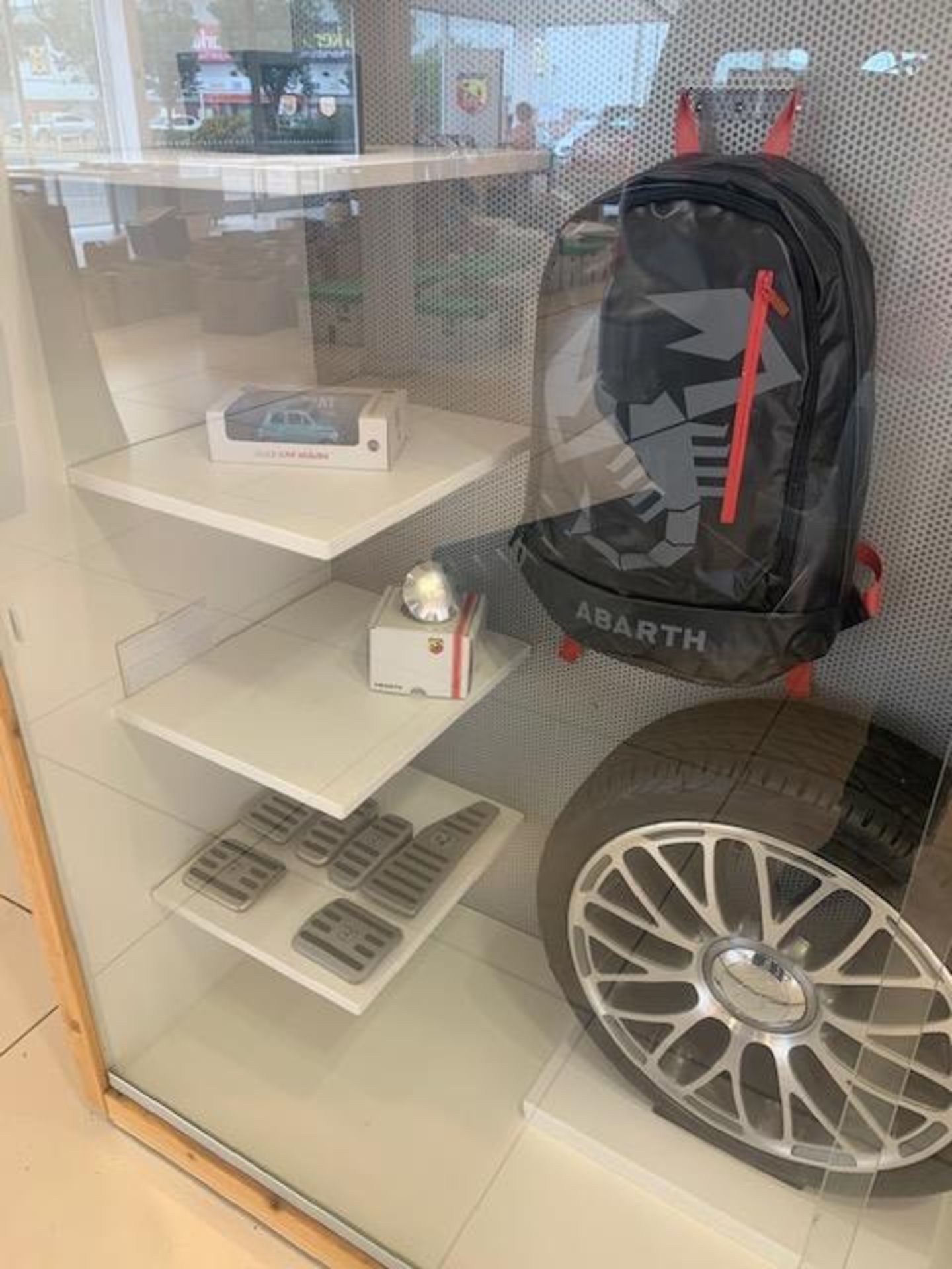 Fiat Abarth merchandise display unit c/w contents - Image 5 of 5