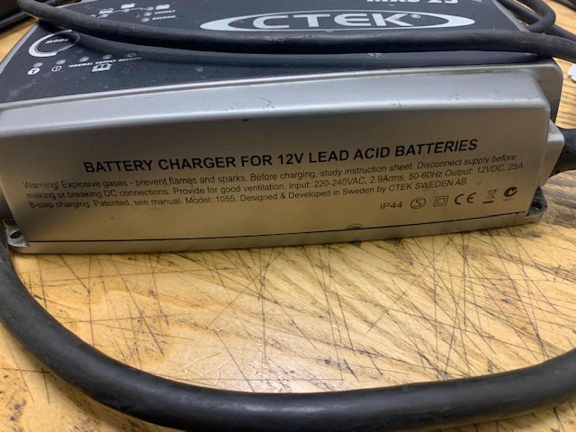 Ctek MXS 25 12v 25A battery charger - Image 3 of 3