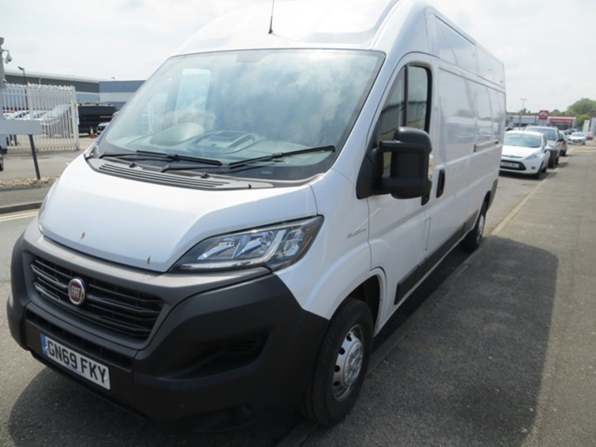 Fiat Ducato 35 Euro 6 L3 h2 Technico Multijet II white diesel panel van, touchscreen Sat Nav , alarm