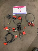 Various spare leads for Snap-On Solus Diagnostic Tool