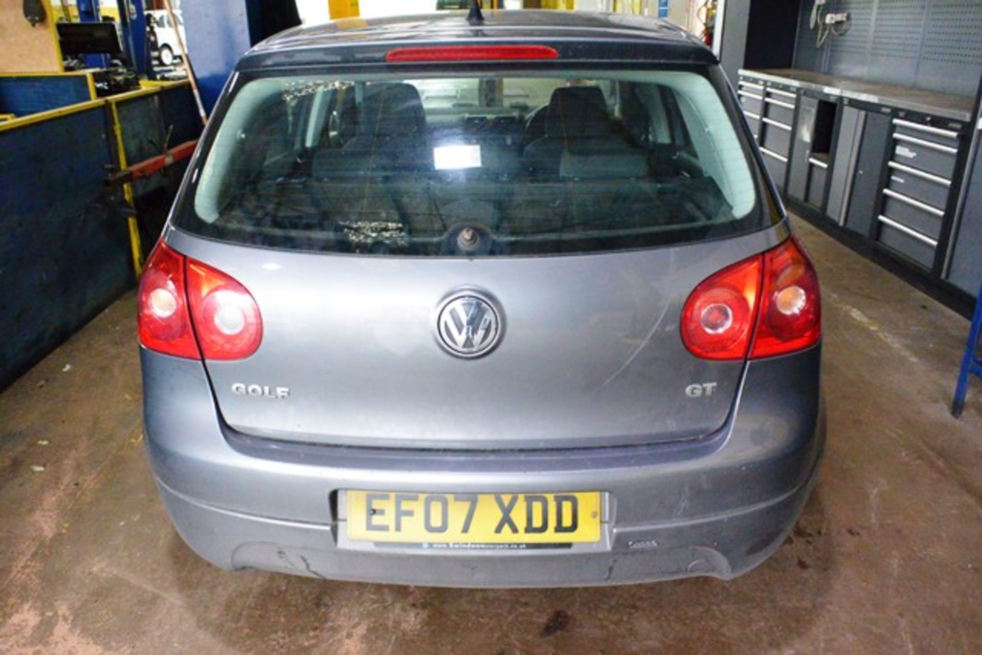 VW Golf GT 5 door hatchback, reg no: EF07 XDD (2007),MOT: not valid, recorded mileage: 183,012 ( - Image 5 of 10