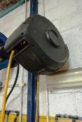 Unbadged wall mounted air hose reel Please Note: A work Method Statement and Risk Assessment must be