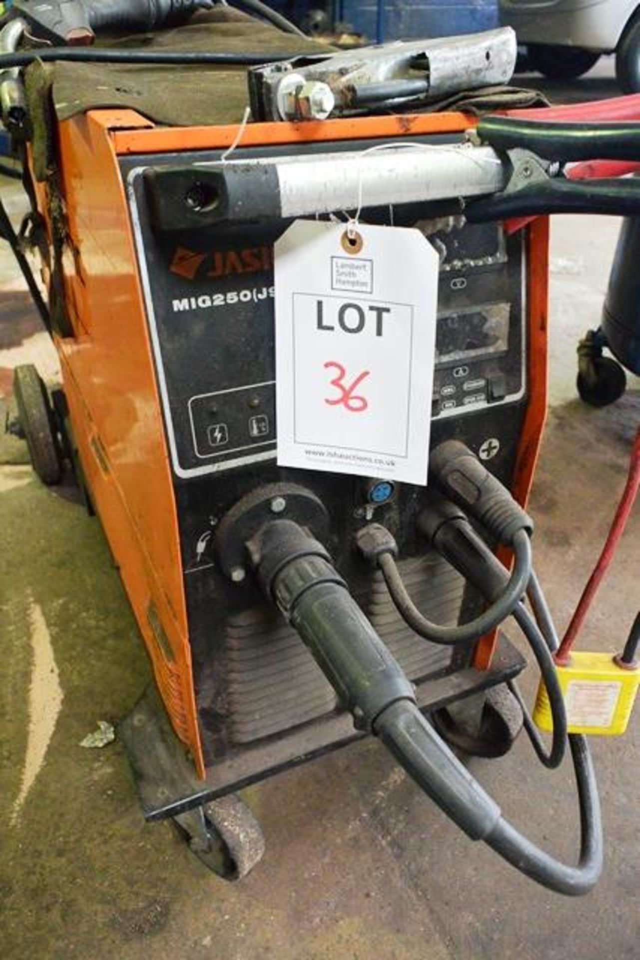 Jasic 250 (J92) mig welder, serial no. IEC 609 74-1 (please note: excludes gas bottle) - Image 2 of 2