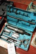 Sealey triple leg hydraulic puller set